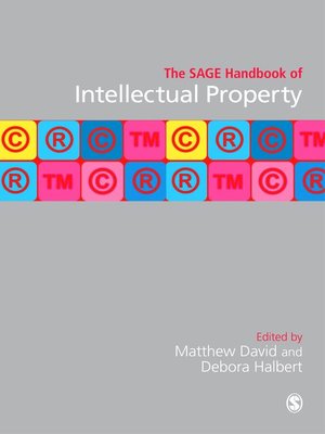 cover image of The SAGE Handbook of Intellectual Property